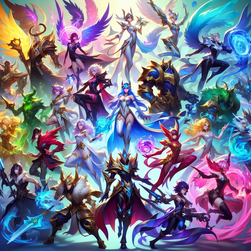 Exploring the Art of Coloring Mobile Legends Characters