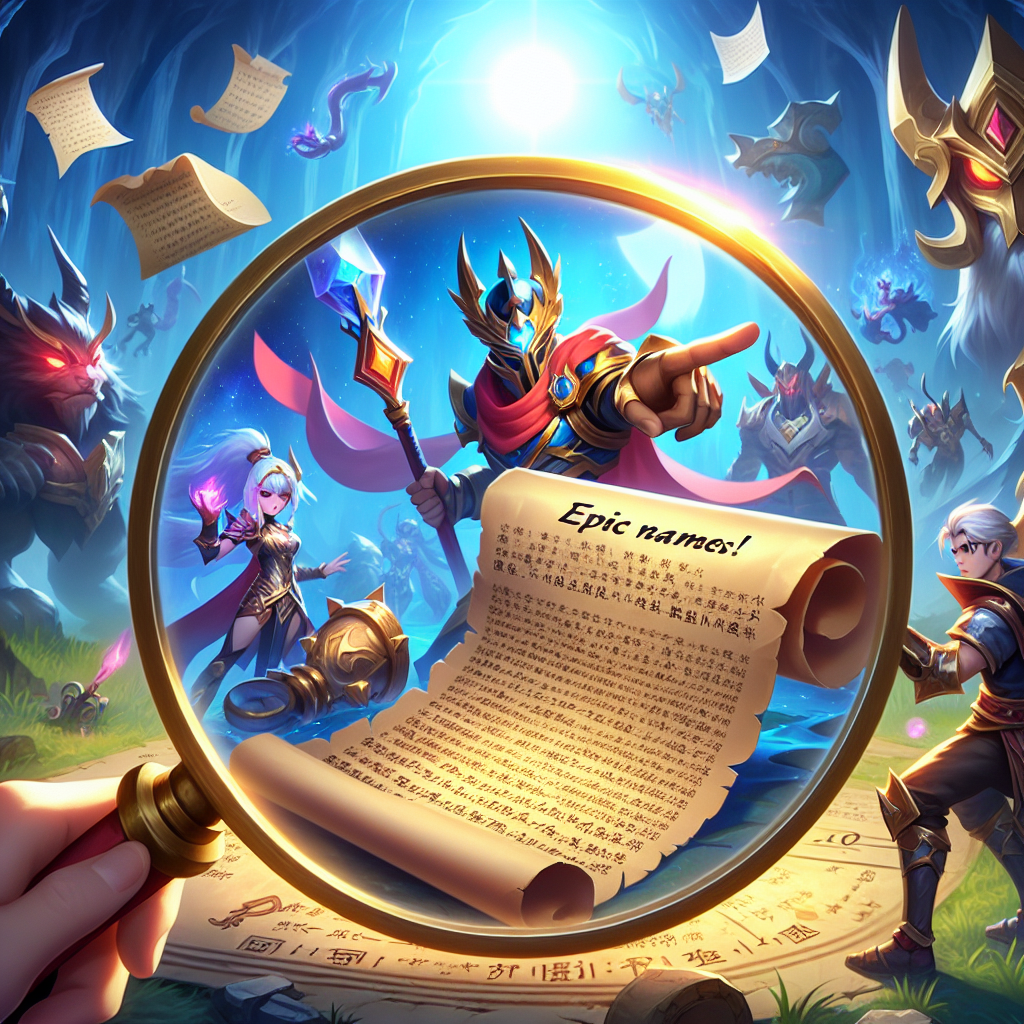 Exploring the Epic Names of Mobile Legends Heroes