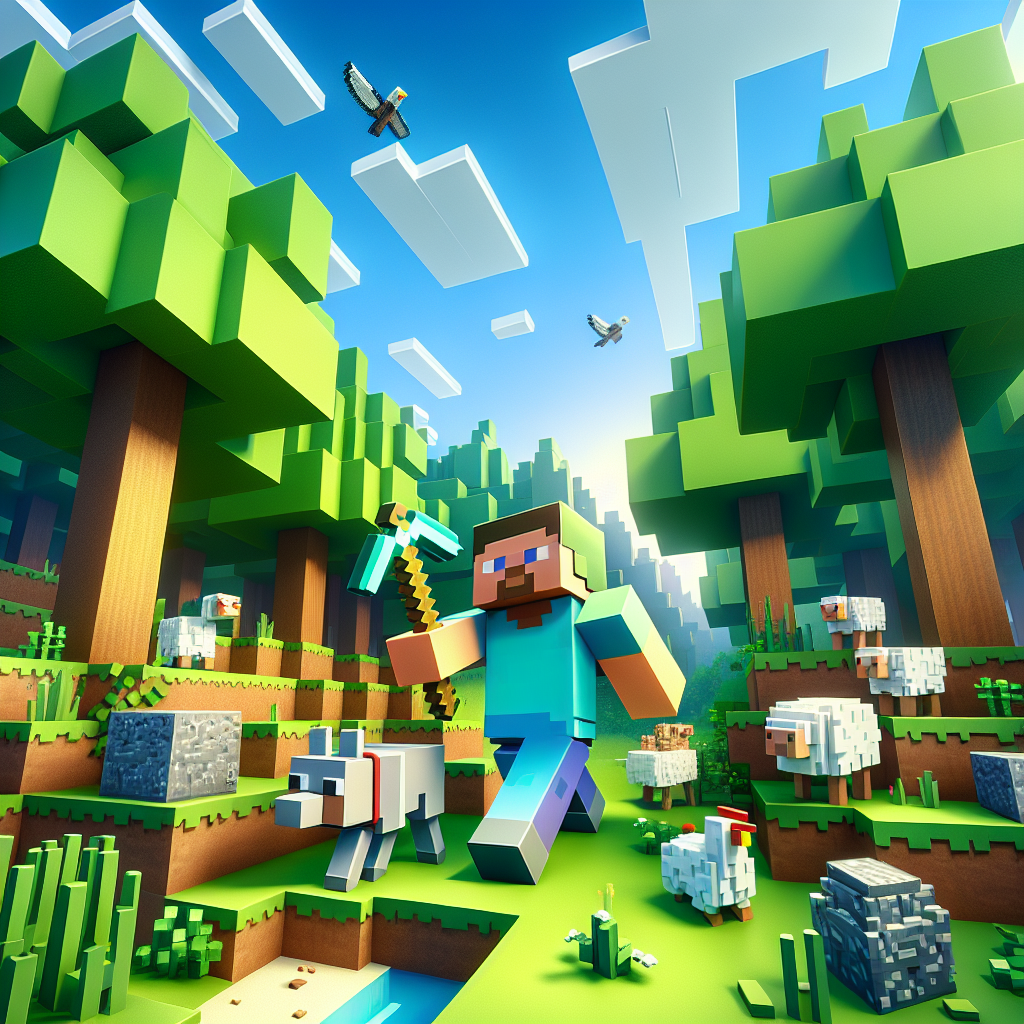 Cara Main Minecraft: Panduan Pemula untuk Bertahan dan Berkembang di Dunia Blok
