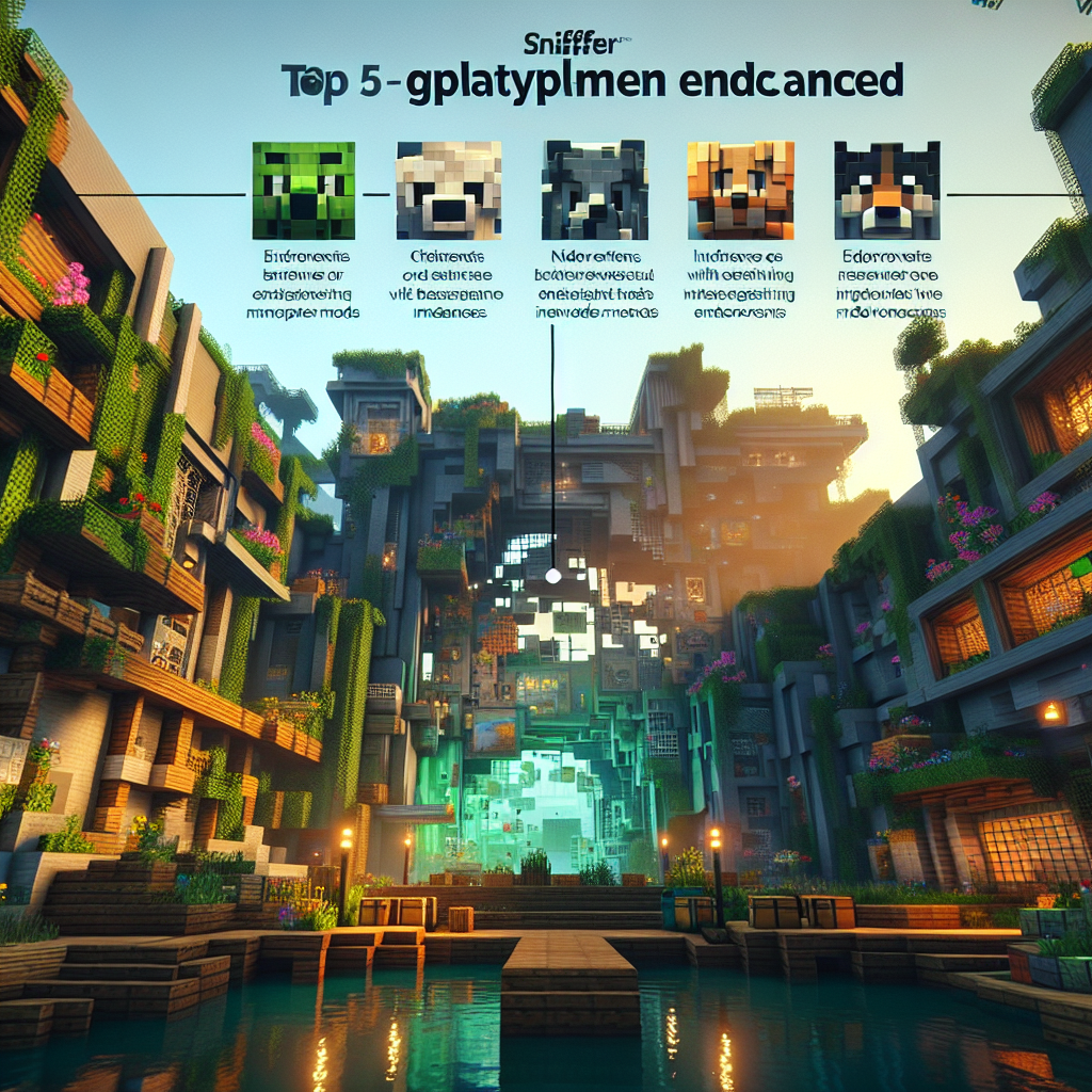 Top 5 Sniffer Mods in Minecraft for Enhanced Gameplay